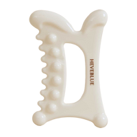 HEVE BLUE Natural White Clay Home Care Relaxing Guasha