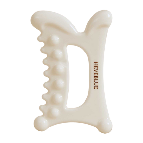 HEVE BLUE Natural White Clay Home Care Relaxing Guasha