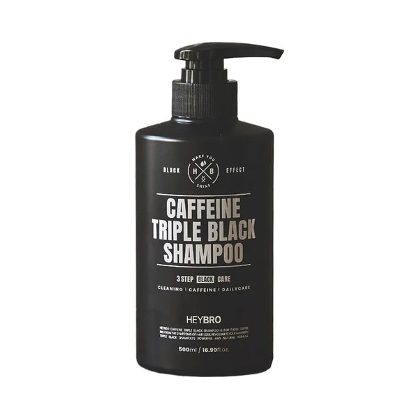 HEYBRO Caffeine Triple Black Shampoo 500ml | DODO SKIN – DODOSKIN