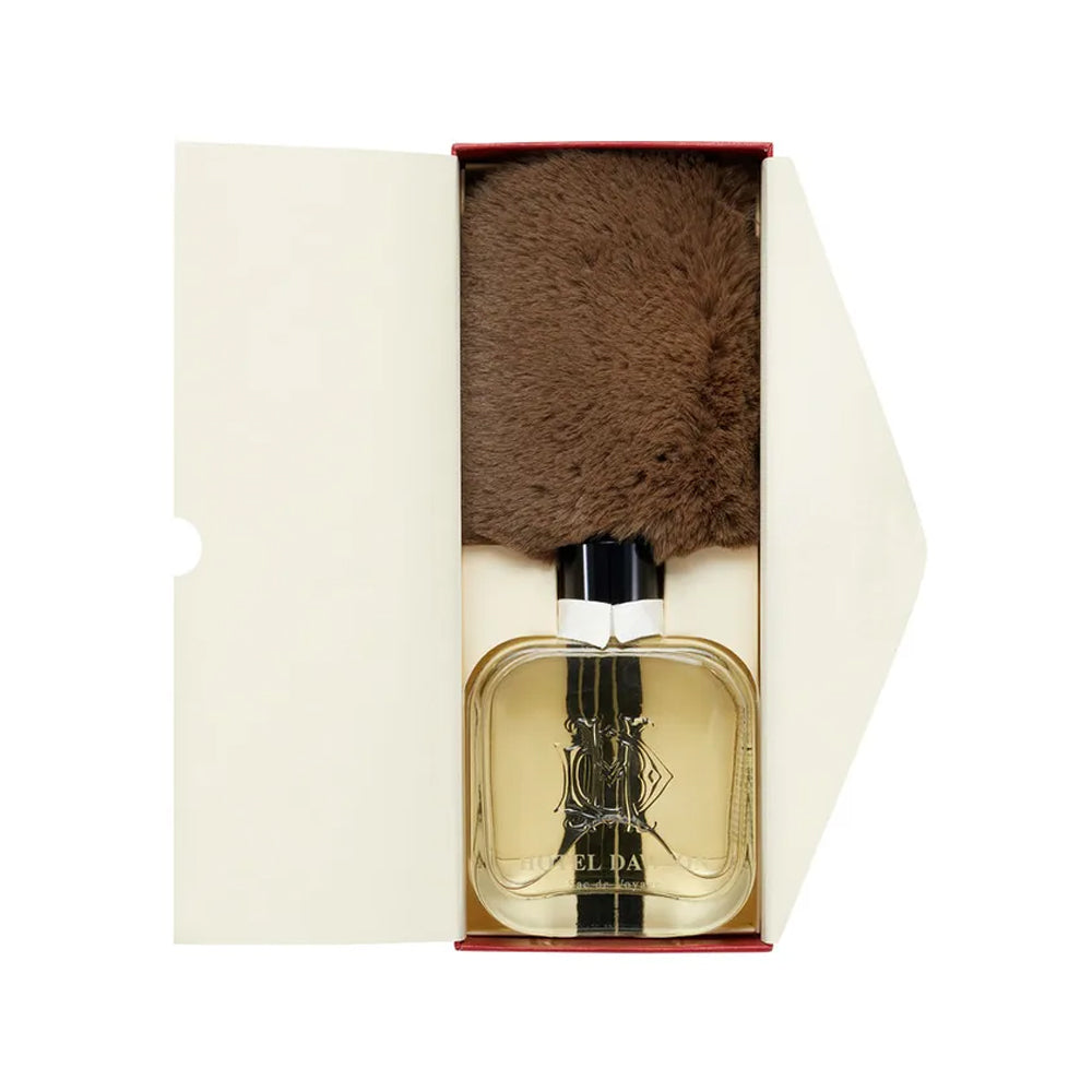 HOTEL DAWSON Sac De Voyage Room Diffuser (250ml) - Smoky Bourbon Whisky Scent (Main Diffuser + Fur Coaster + 5 Reed Sticks Set)