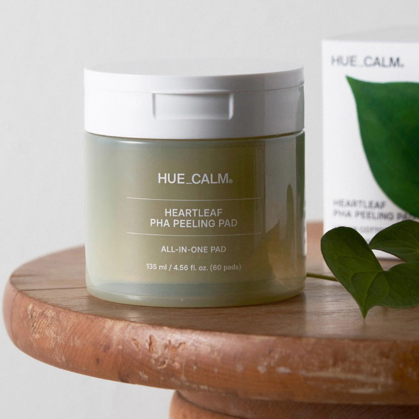 HUECALM Heartleaf PHA Peeling Pads 135ml 60ea