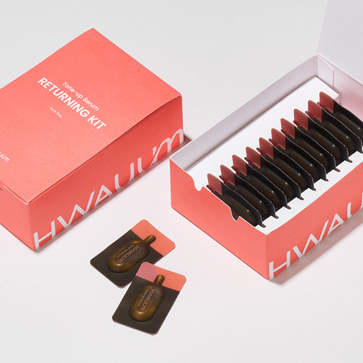 HWAUUM Return to Brightening Tone-Up Serum 1ml*10ea / 30ml