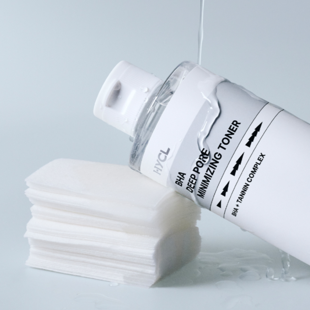 Hycl 3 piezas Set BHA GEL Cleanser 150ml + BHA Tóner 200 ml + crema regordeta 70 ml