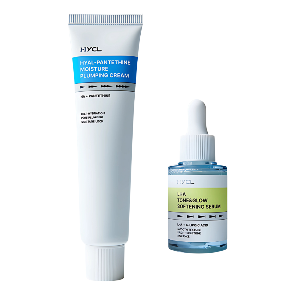 HYCL [2-Piece Set] LHA Softening Serum 30ml + Plumping Cream 70ml
