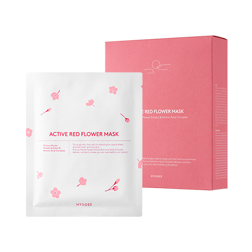 HYGGEE Active Red Flower Mask 30ml x 10ea