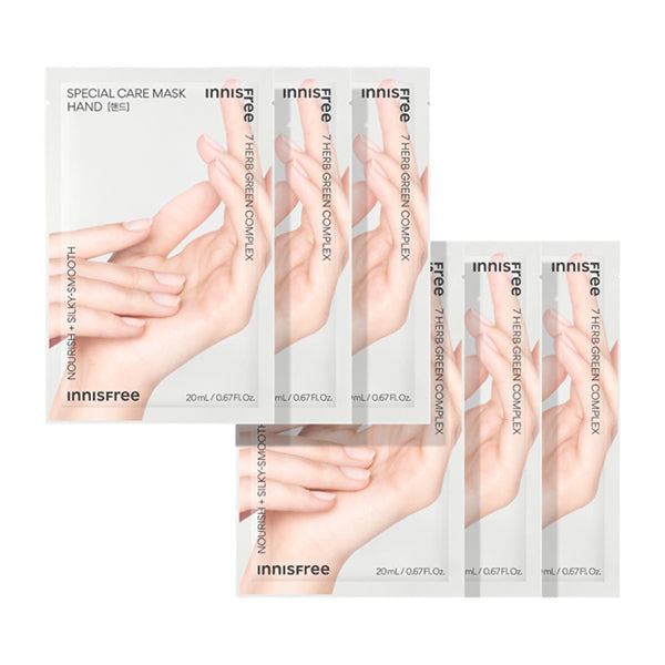 Innisfree Special Care Mask Hand 20ml 6 Sheets