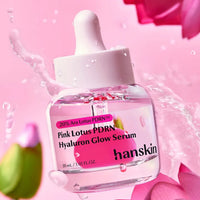 Hanskin Pink Lotus PDRN Hyaluron Glow Serum 30ml