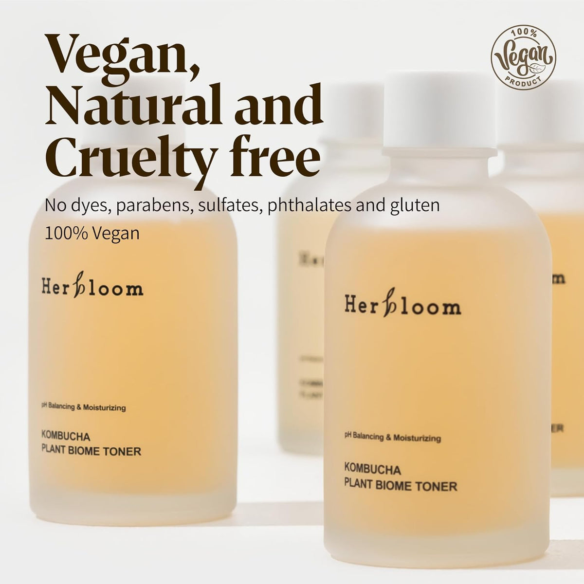 HERBLOOM Kombucha Plant Biome Tóner 150 ml