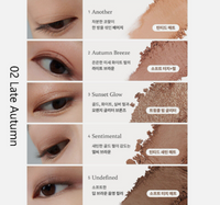 Hince All-Round Eye Palette 6.4g shade of LATE AUTUMN