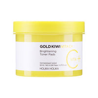 Holika Holika Gold Kiwi Vita C más almohadilla de tóner iluminante 140 ml 80 pades