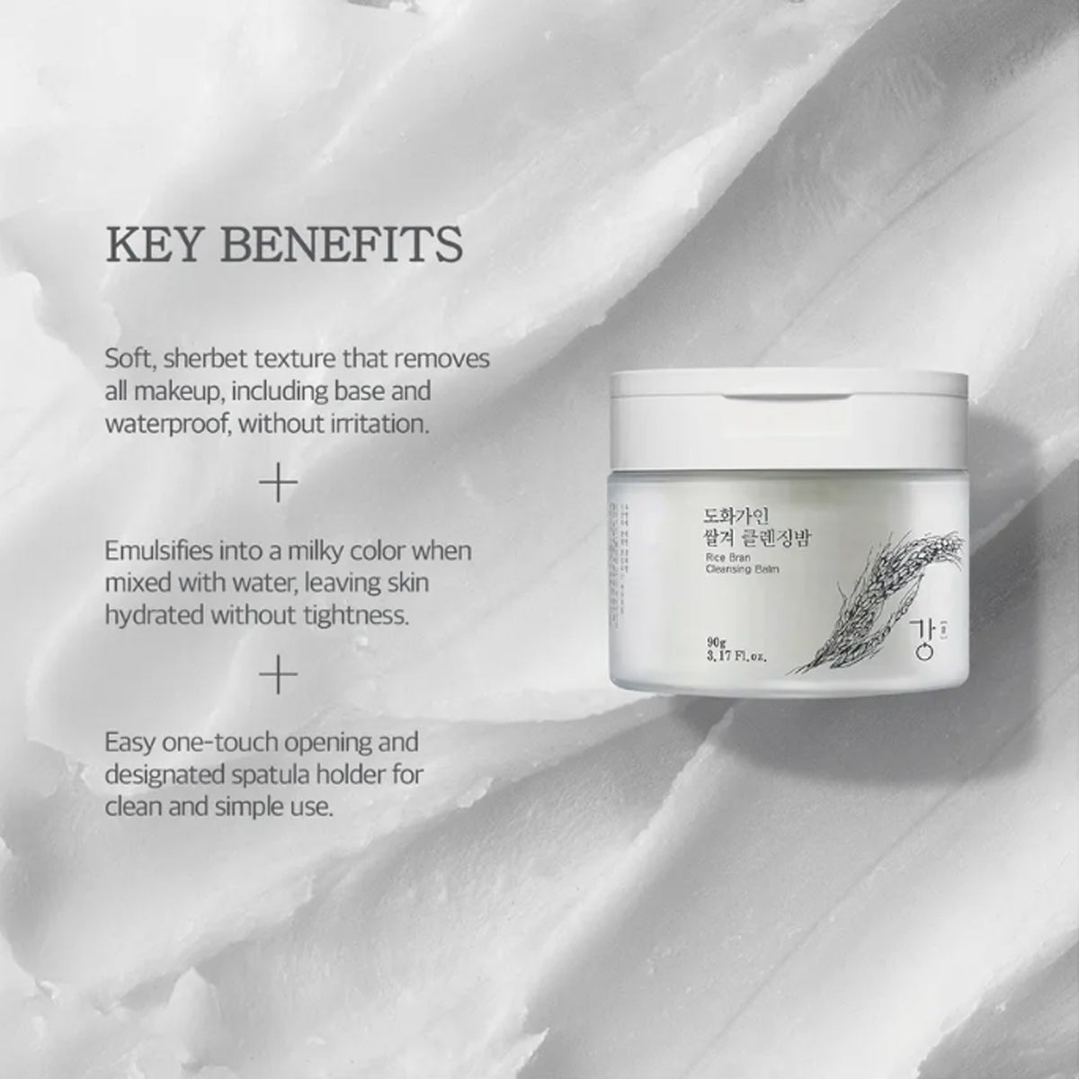 House of Dohwa Rice Bran Cleansing Balm 90g