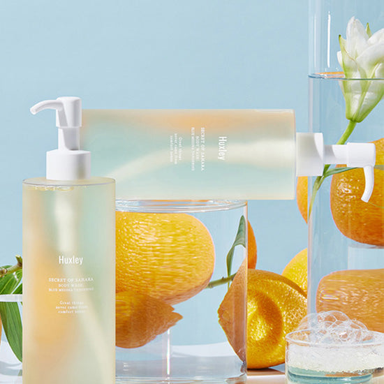 Huxley Body Wash Blue Medina Tangerine 300ml