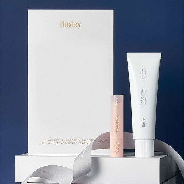 Huxley Hand Cream & Lip Balm Set