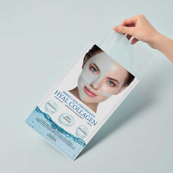 DERMAFIX Perfect Real Performance Hyal Collagen Mask 23ml 4ea