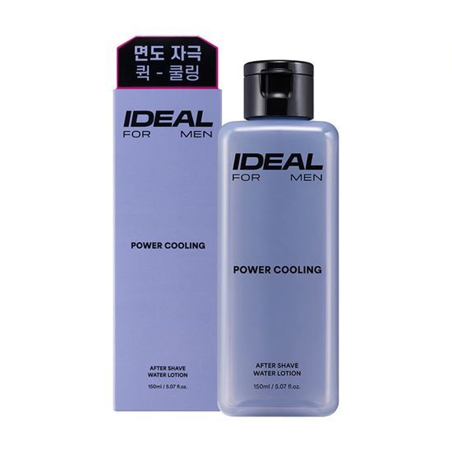 IDEAL FOR MEN Power Cooling Aftershave Water Lotion 150ml