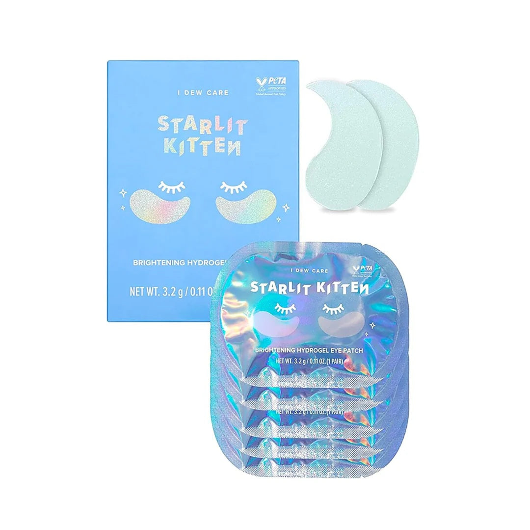 I DEW CARE Starlit Kitten Brightening Hydrogel Eye Patch 3.2g 5ea