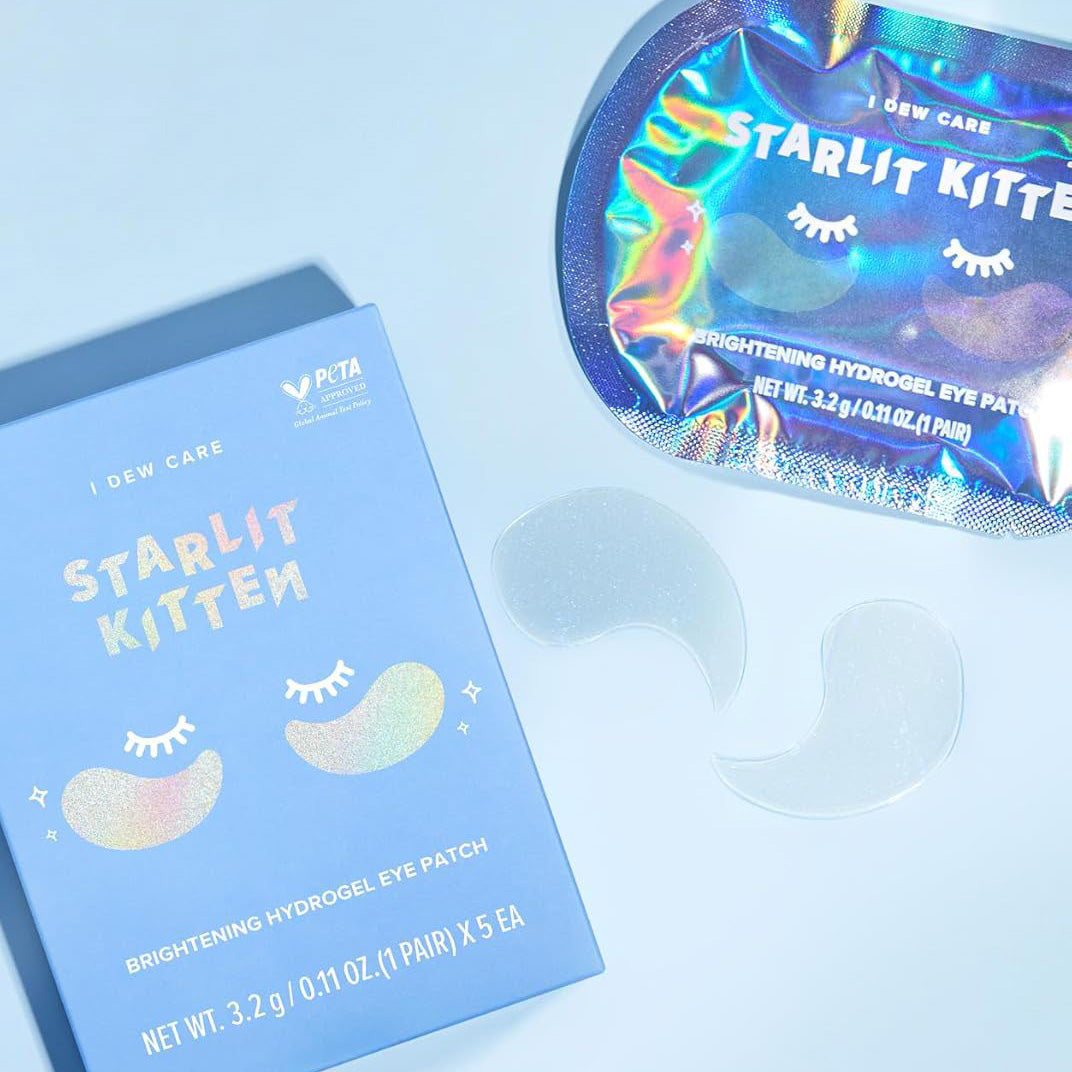 I DEW CARE Starlit Kitten Brightening Hydrogel Eye Patch 3.2g 5ea