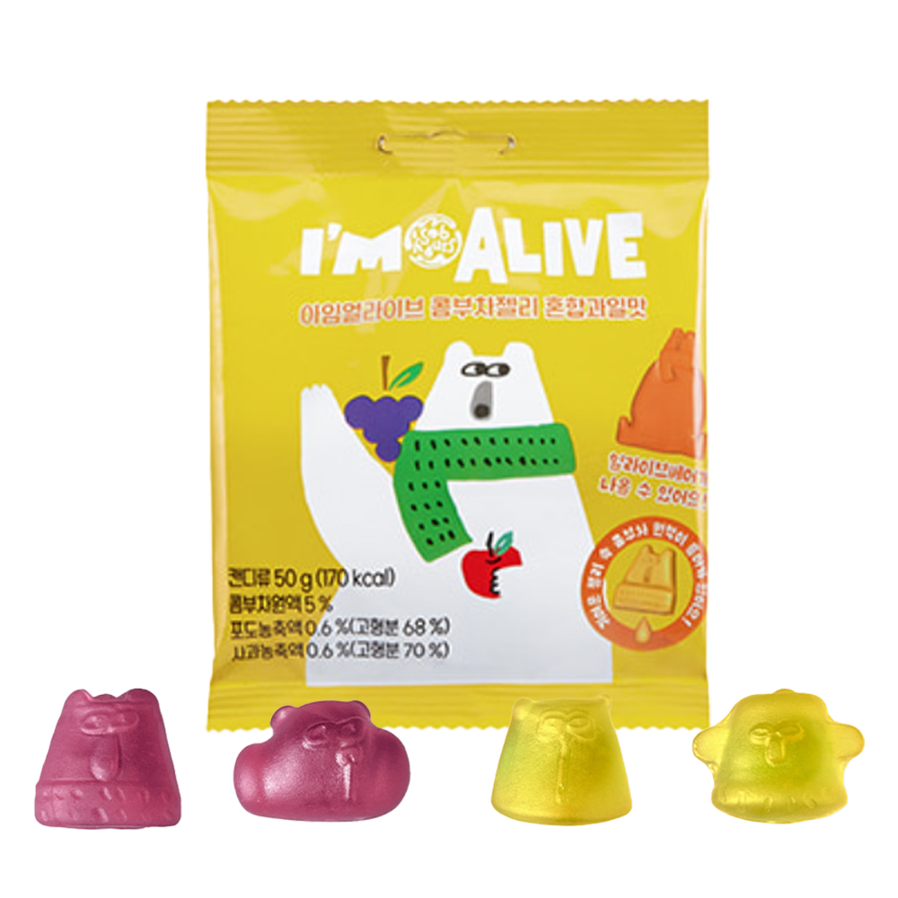 IMalive Kombucha Jelly 50g x 10 bolsas (2 sabor)
