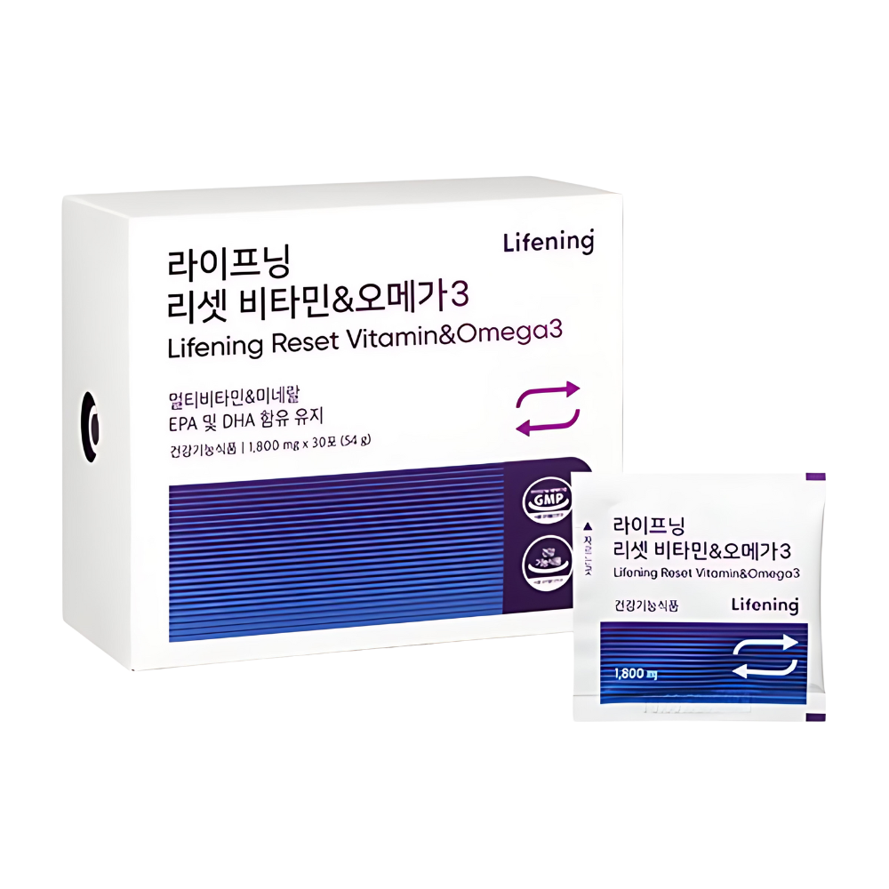 INCELLDERM Lifening Reset Vitamin & Omega3 54g