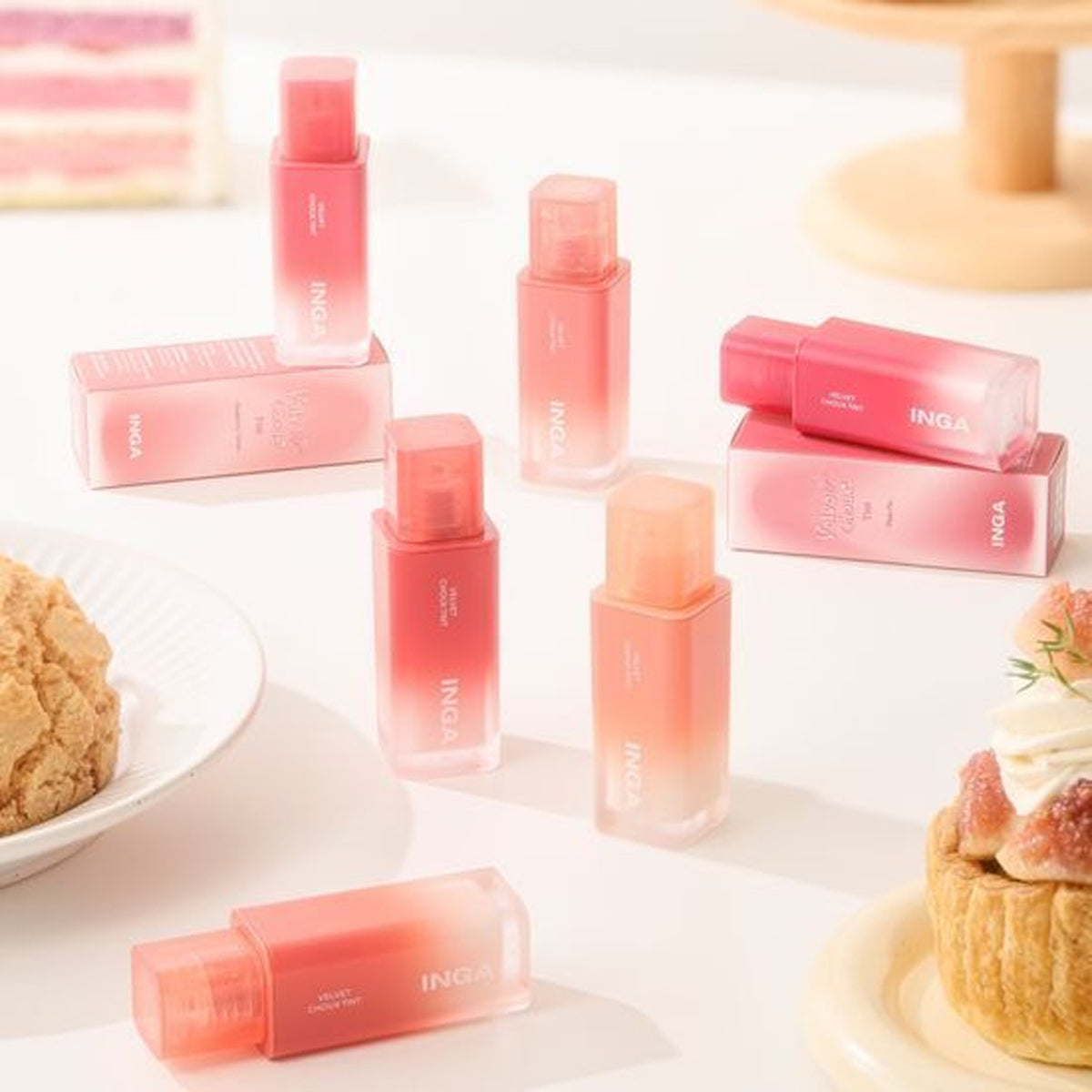 INGA Velvet Choux Tint 4.5g 6 Colors