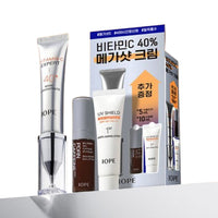 IOPE Conjunto de concentrado de máscara de 40% de vitamina C (15G + PDRN 5 ml + Ampoule Sun 10ml)
