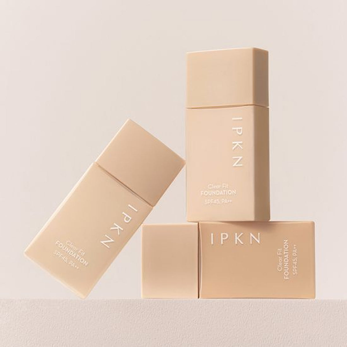 IPKN Clear Fit Foundation 40ml 3 colors