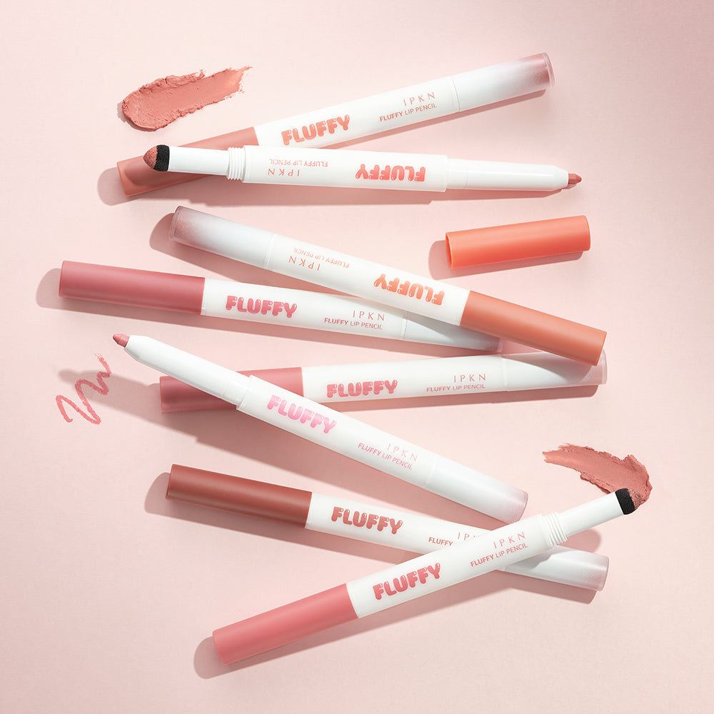 IPKN Fluffy Dual Lip Pencil 1.3g 8colors