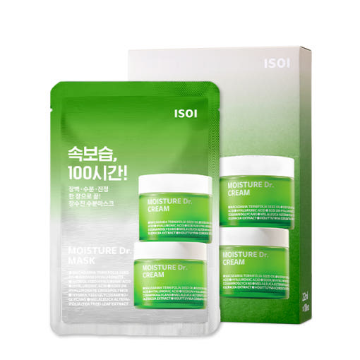 ISOI Moisture Dr. Cream Mask Sheet 22ml x 10ea