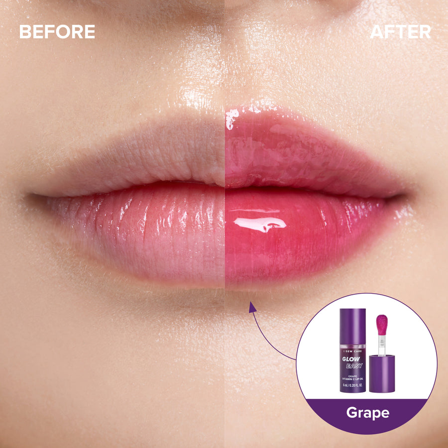 I DEW CARE Glow Easy Grape Vitamin C Lip Oil 6ml 3colors I DEW CARE Glow Easy Grape Vitamin C Lip Oil 6ml 3colors
