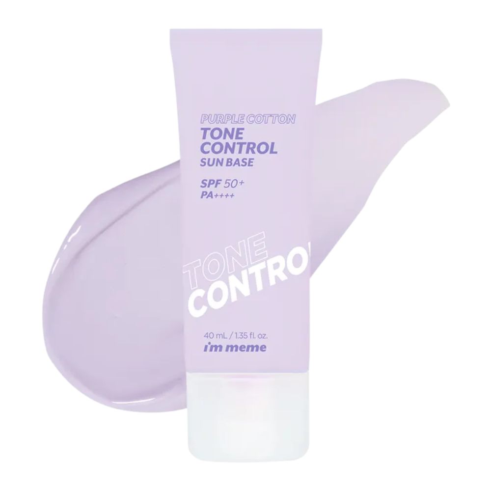 I’M MEME Purple Cotton Sun Base SPF50+ PA++++ 40ml