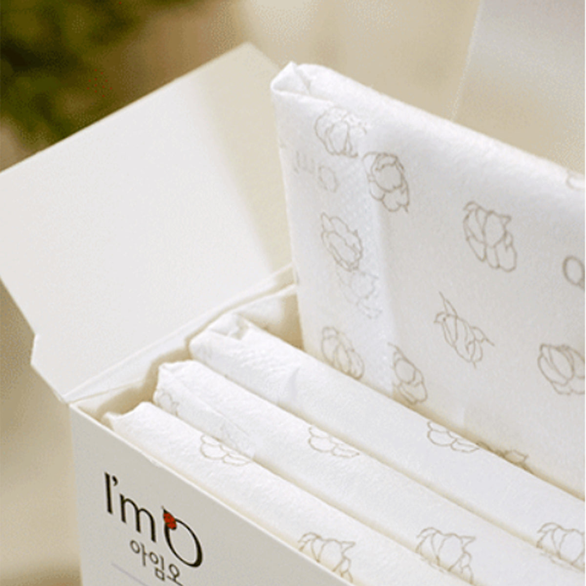 I'm O Organic Sanitary Pads Overnight – 10 Packs