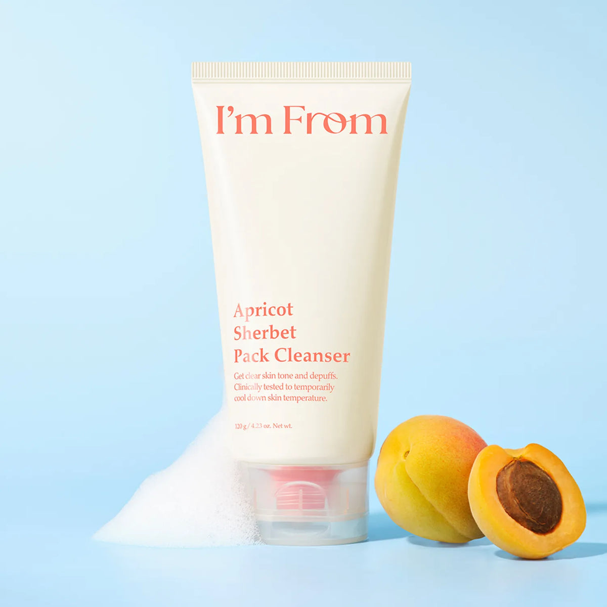 I’m from Apricot Sherbet Pack Cleanser 120g
