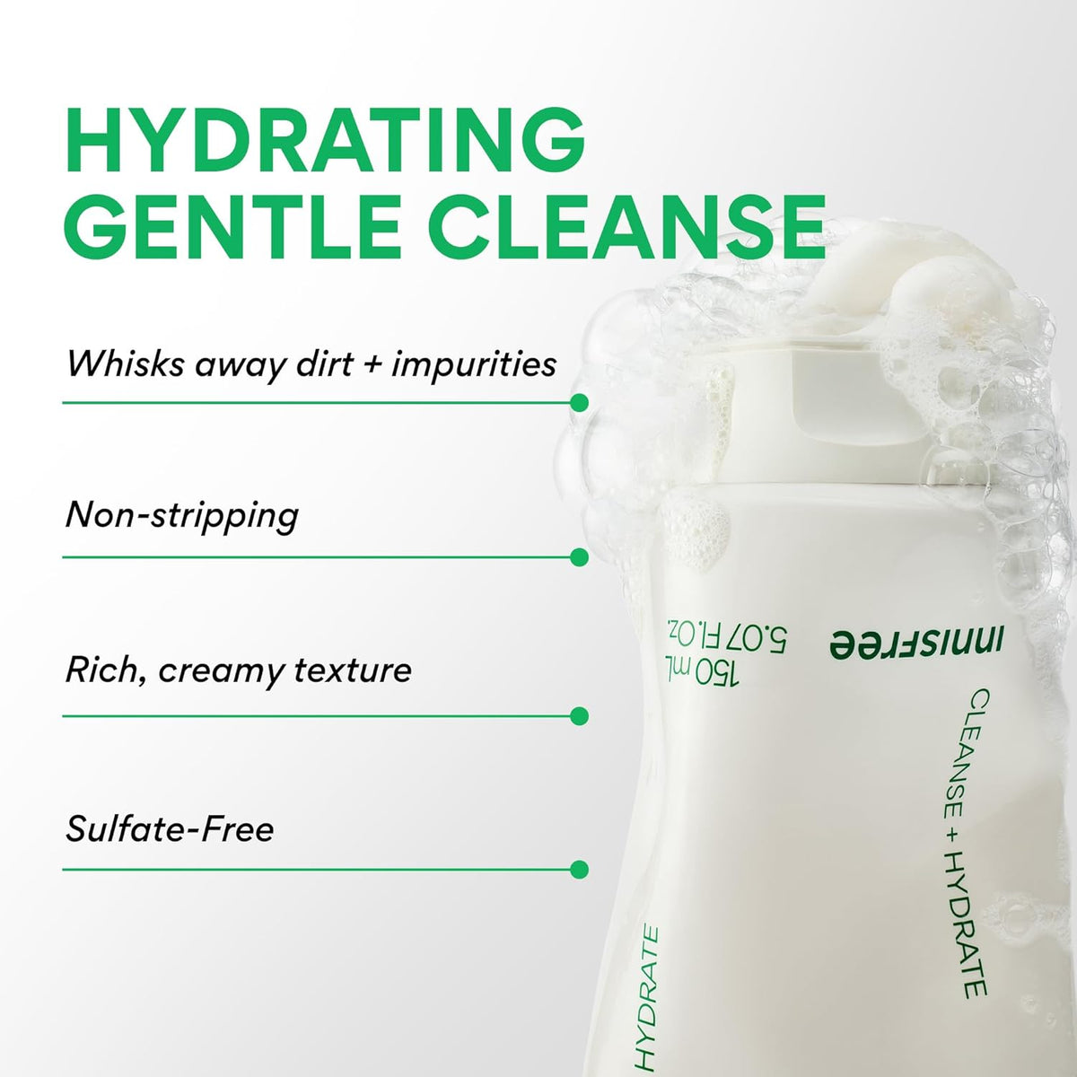 Innisfree Green Tea Amino Cleansing Foam 150ml