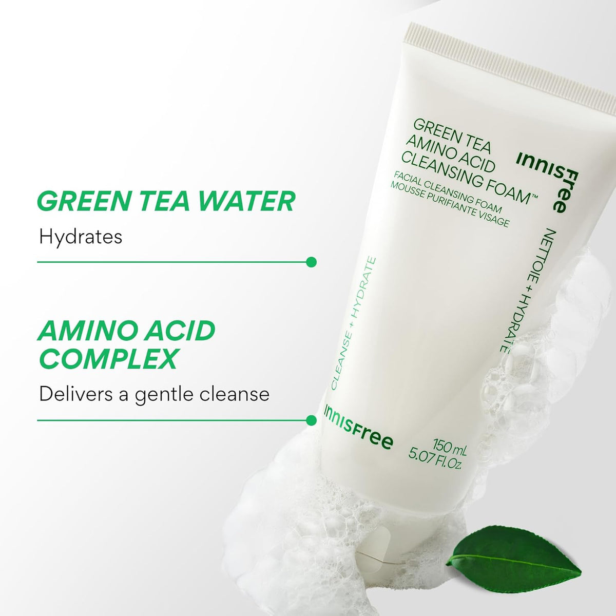 Innisfree Green Tea Amino Cleansing Foam 150ml
