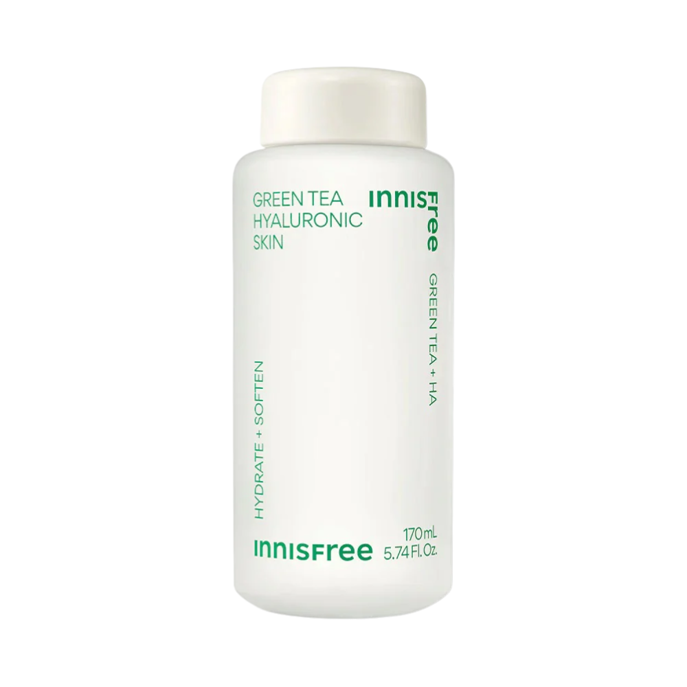 Innisfree Piel hialurónica de té verde 170 ml