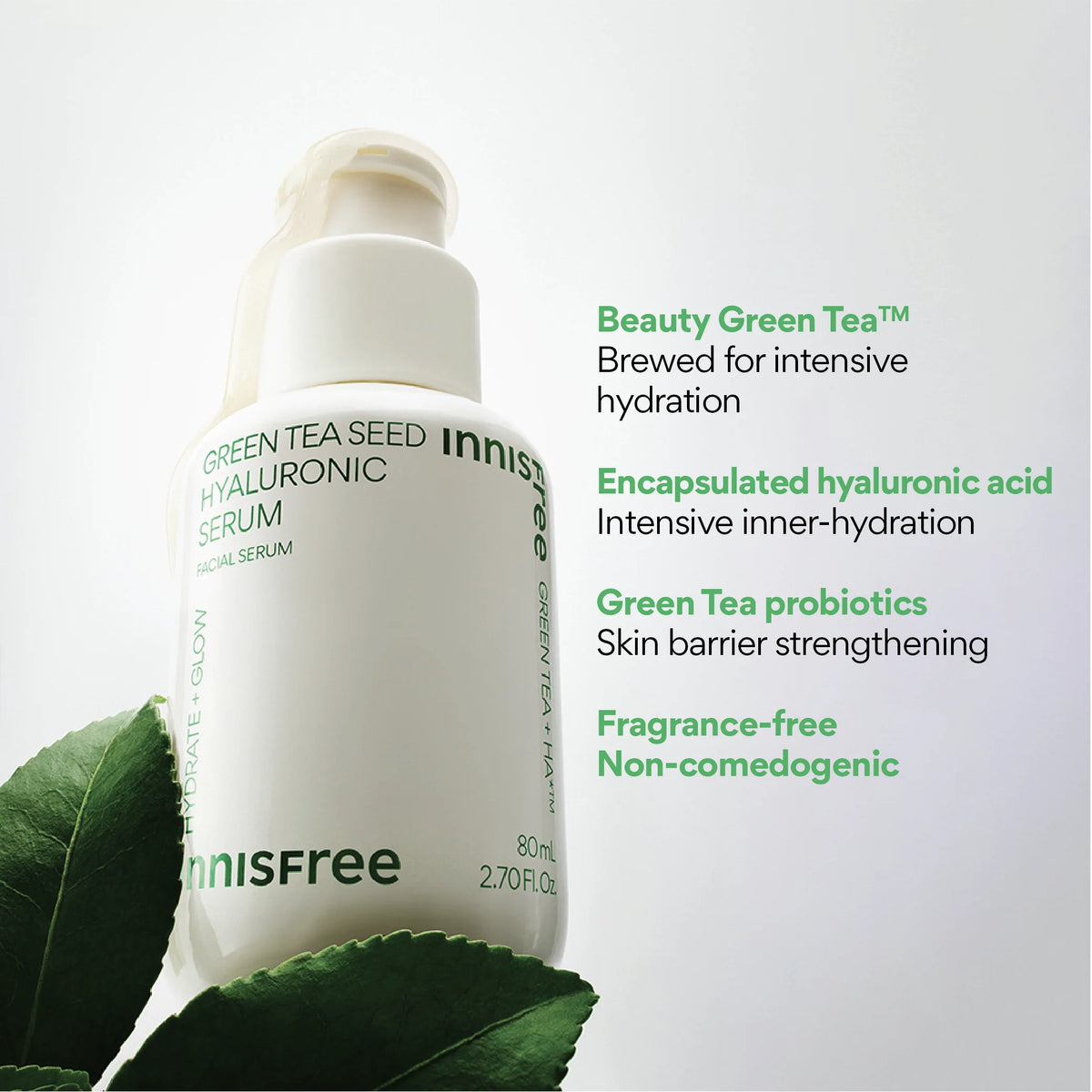 Innisfree Green Tea Seed Hyaluronic Serum 50ml/80ml