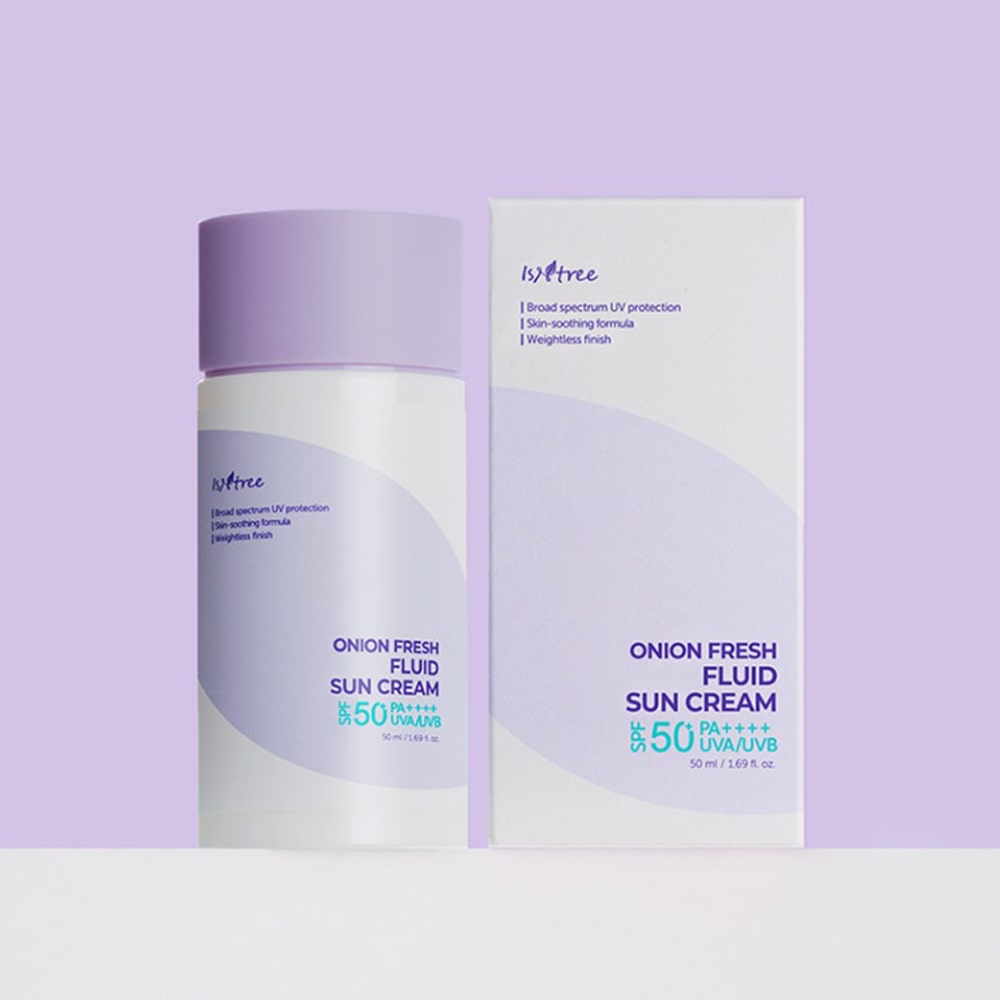 Isntree Onion Fresh Fluid Sun Cream SPF50 PA++++ 50ml