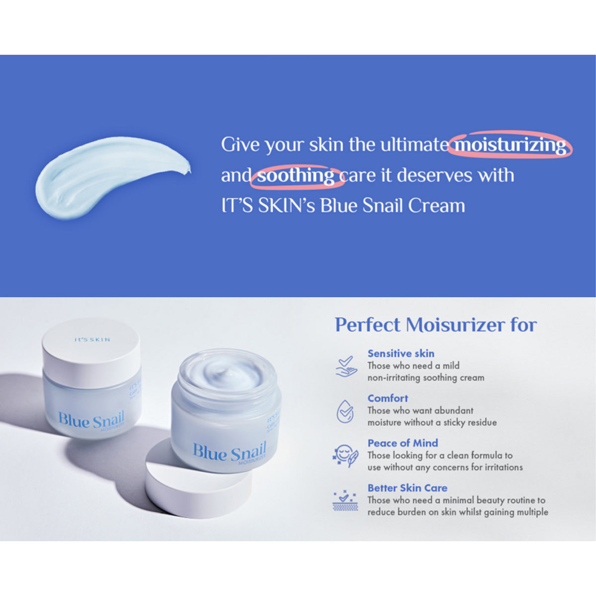 It's SKIN Blue Snail Moisturizer 50ml