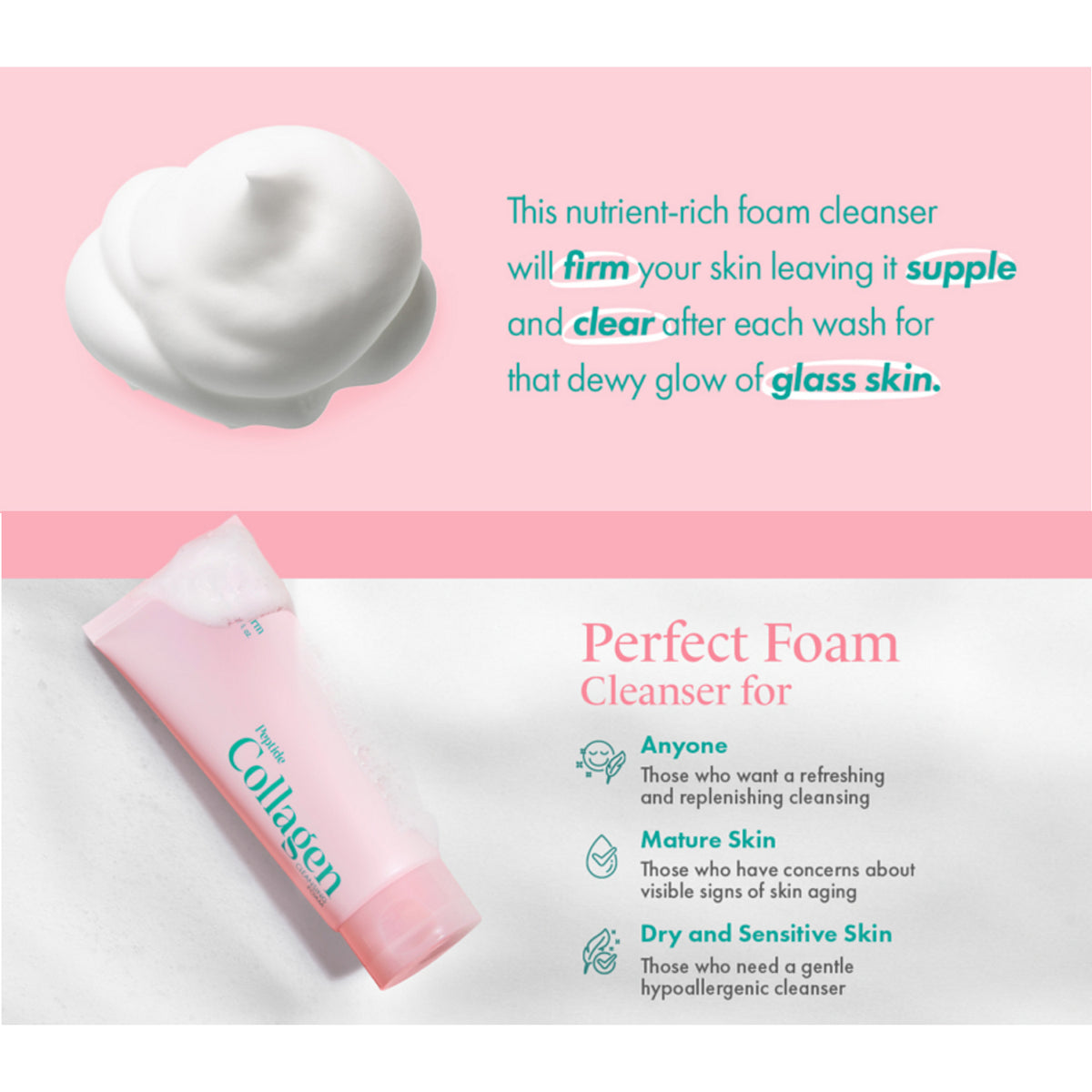 It's SKIN Peptide Collagen Cleansing Foam 150ml