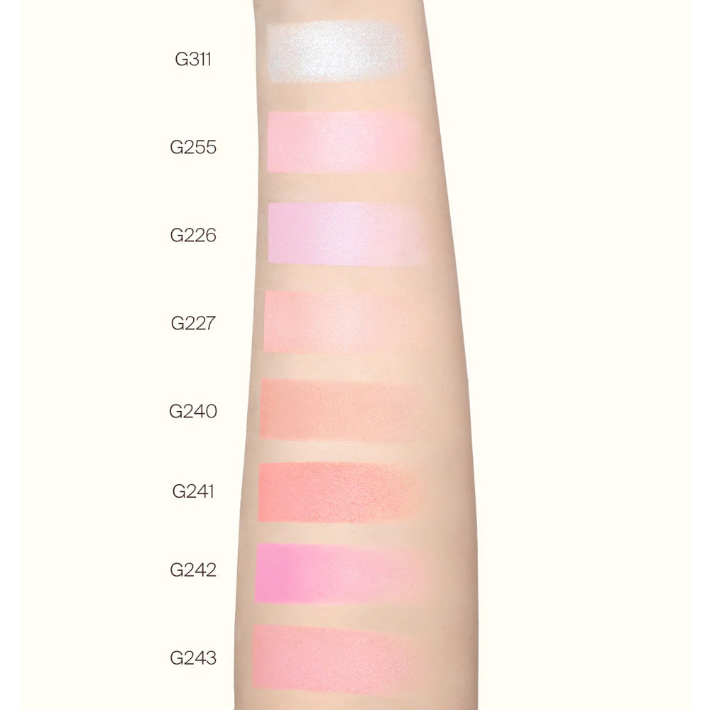 JOOCYEE AURA Glazed Blush & Highlighter 10 Colors