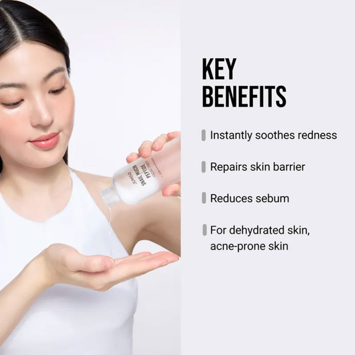 JUMISO Tóner facial de mucina de caracol + 205 ml