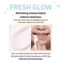 Image of after using the JUNGSAEMMOOL Kids Mild Lip Balm 4g