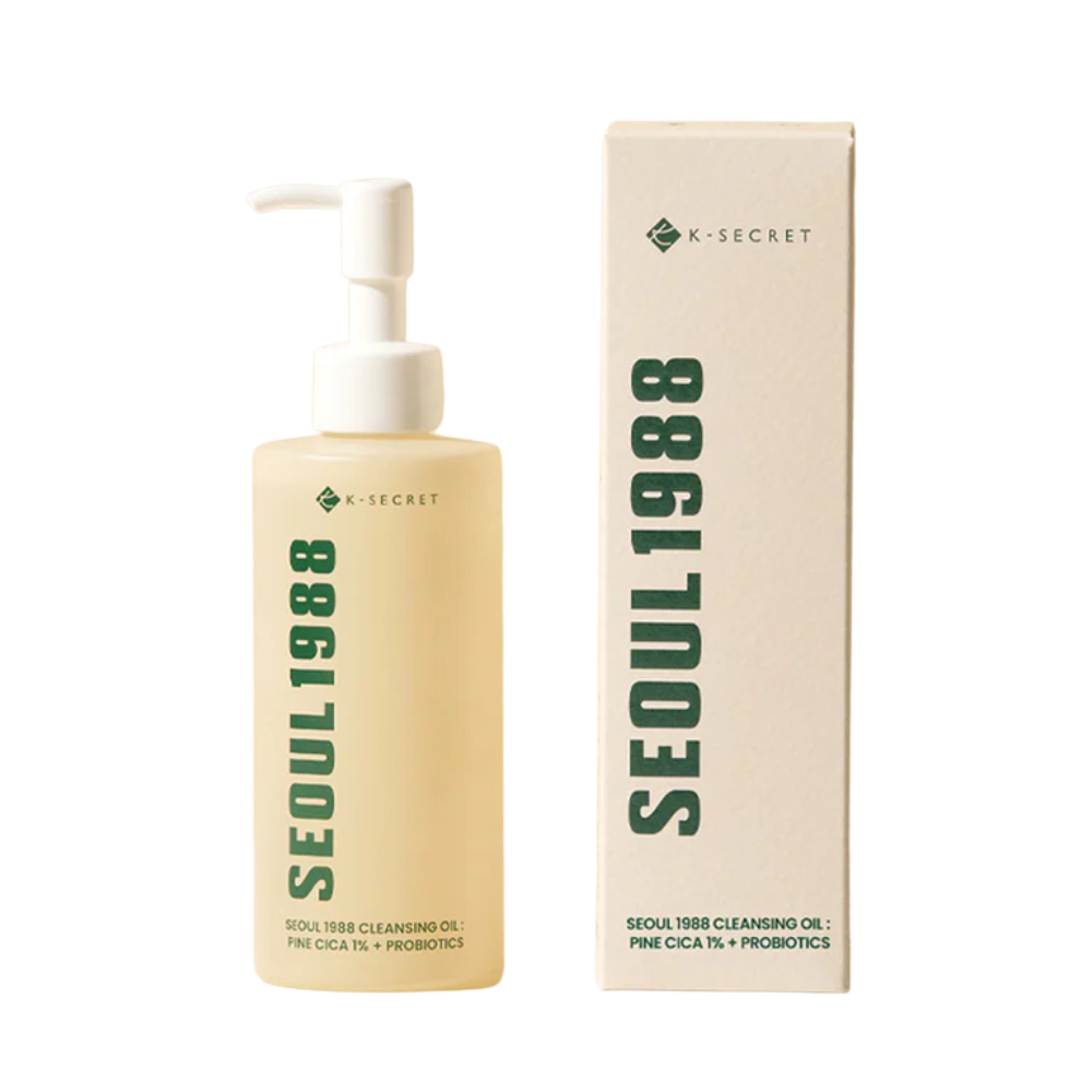 K-Secret Seúl 1988 Aceite de limpieza: Pine Cica 1% + Probióticos 200 ml