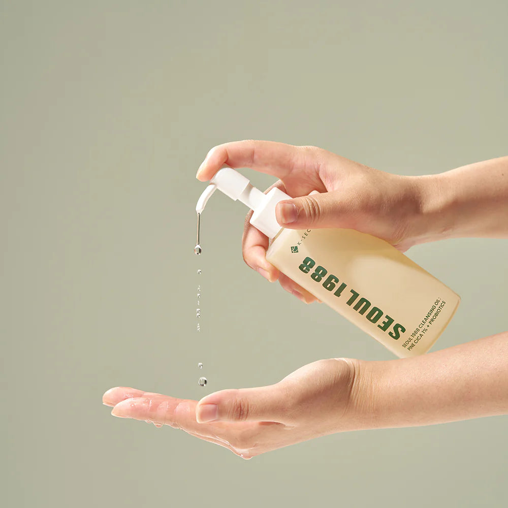 K-Secret Seúl 1988 Aceite de limpieza: Pine Cica 1% + Probióticos 200 ml
