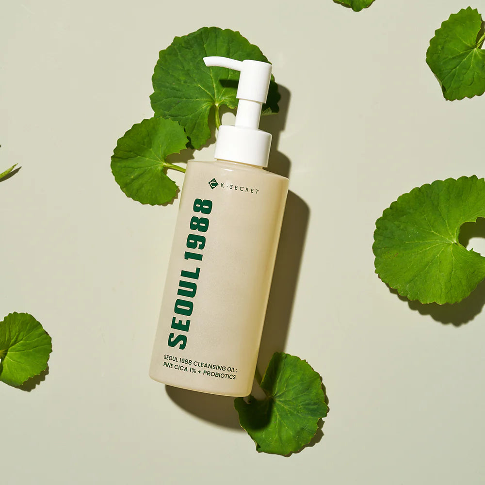 K-Secret Seúl 1988 Aceite de limpieza: Pine Cica 1% + Probióticos 200 ml