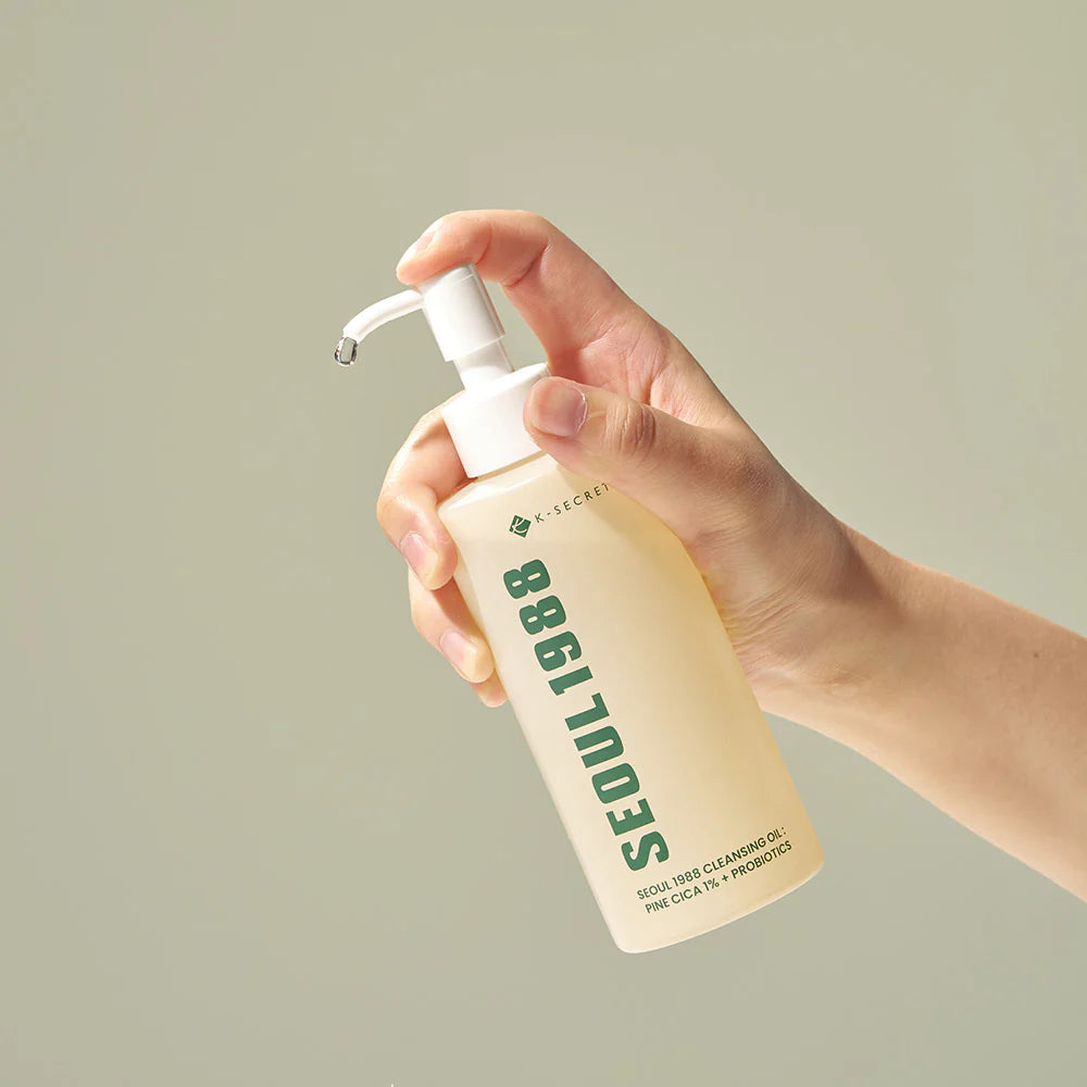 K-Secret Seúl 1988 Aceite de limpieza: Pine Cica 1% + Probióticos 200 ml