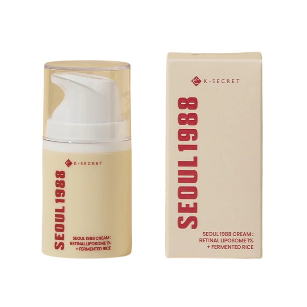 K-SECRET SEOUL 1988 Cream : Retinal Liposome 1% + Fermented Rice 50ml