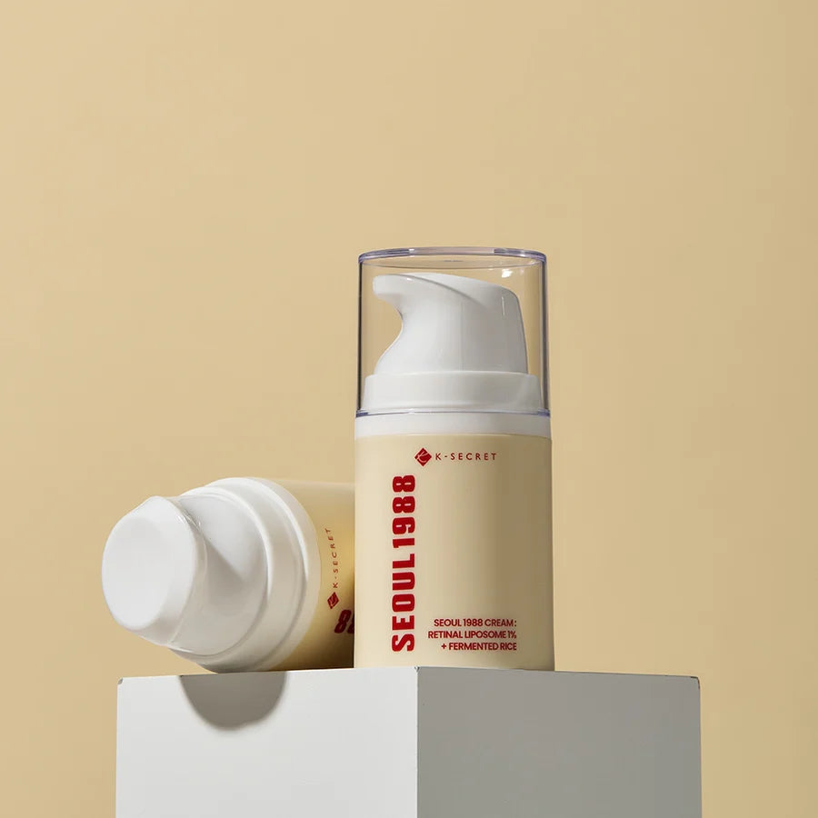 K-SECRET SEOUL 1988 Cream : Retinal Liposome 1% + Fermented Rice 50ml
