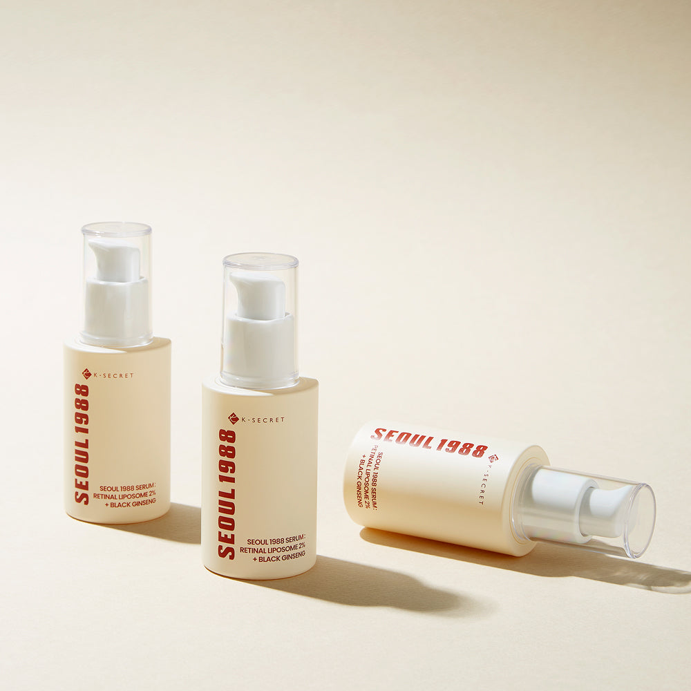 K-SECRET SEOUL 1988 Serum Retinal Liposome 2% + Black Ginseng 30ml ...