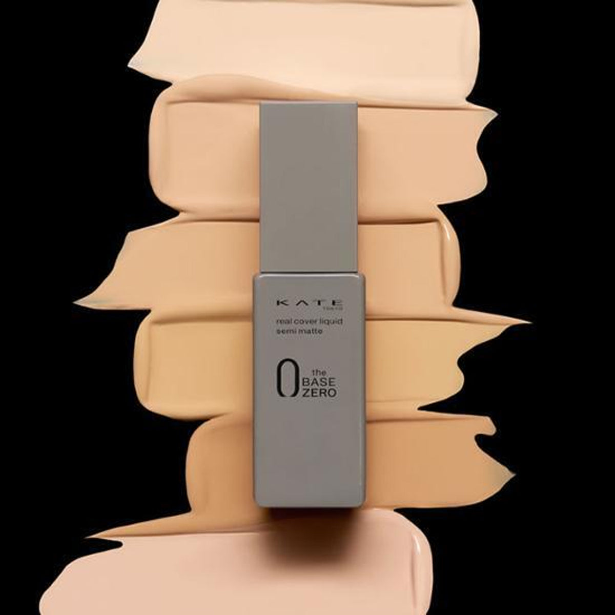 KATE Real Cover Liquid Foundation Semi-Matte 6 Shades